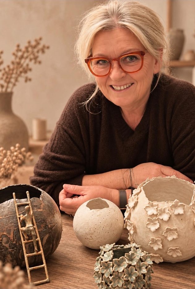 Dorthe, Fritidskeramiker, kunstner & ejer